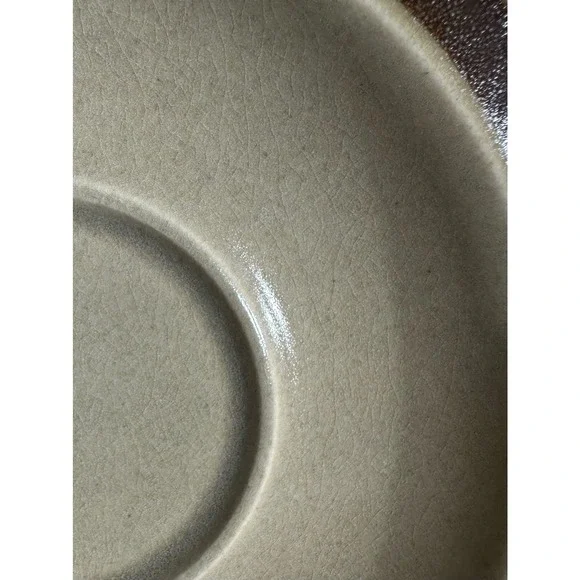 Hearthside Stoneware Dogwood 4 Cups 4 Saucers Hand Painted Japan MCM - Picture 7 of 16